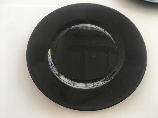 Arcoroc France talerzyki talerze czarne