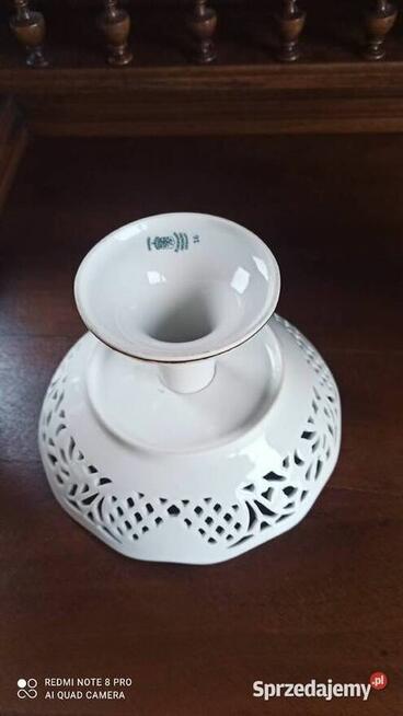 Patera na nodze, ażur, Schumann. Arzberg. Bavaria. Germany.