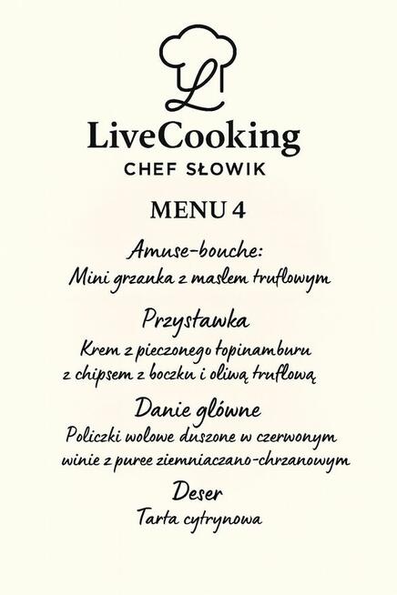 LiveCooking prywatny kucharz dla Ciebie