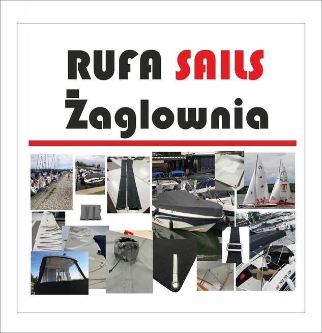 Żagiel Grot i Fok do Storm 33,Sportina, Solina, Sasanka i inne