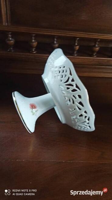 Patera na nodze, ażur, Schumann. Arzberg. Bavaria. Germany.