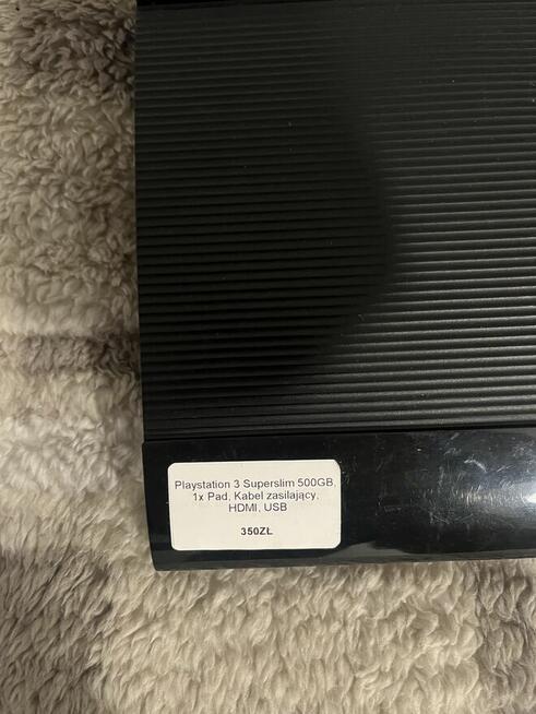 Sprzedam konsole play station 3