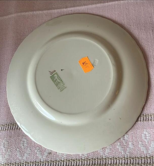 Patera- talerz. Syg. H&K. Tunstall. Made in England.