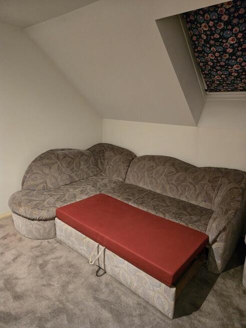 Narożnik z funkcją spania