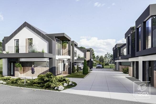 Duża działka budowlana z pozwoleniem na budowę .