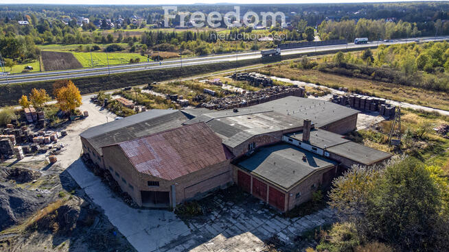 Nowa Cena, Teren 2 ha z zabudową,