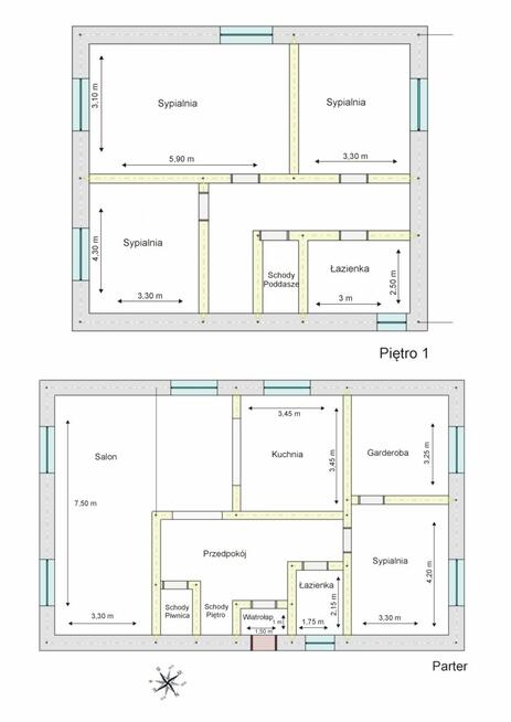 Dom Zahutyń gm. Zagórz,