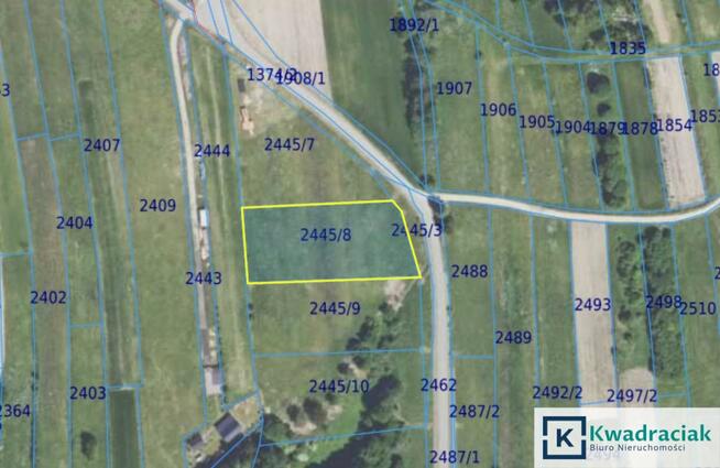 Działka budowlana Poraż gm. Zagórz,