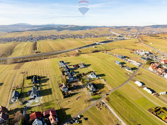 Działka budowlana 3392 m² – Nowy Targ, os. Niwa