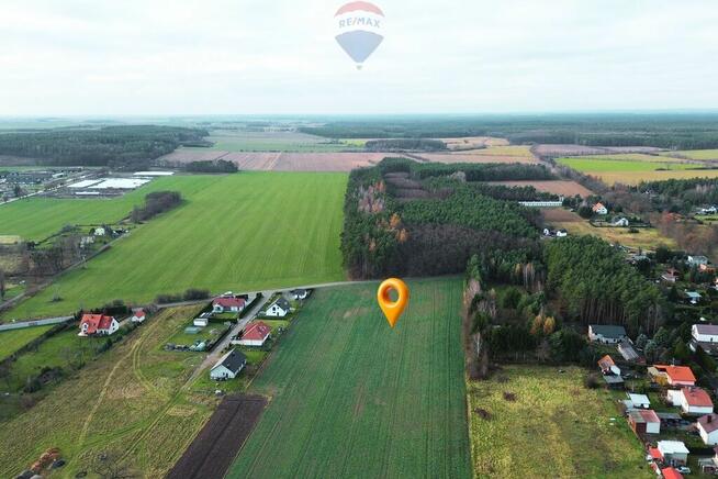 Widokowa parcela w pięknej wsi Mojęcice