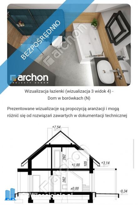 Działka Inwestycyjna z pozwoleniem na budowę dwóch domów Dąbrowa Szlachecka
