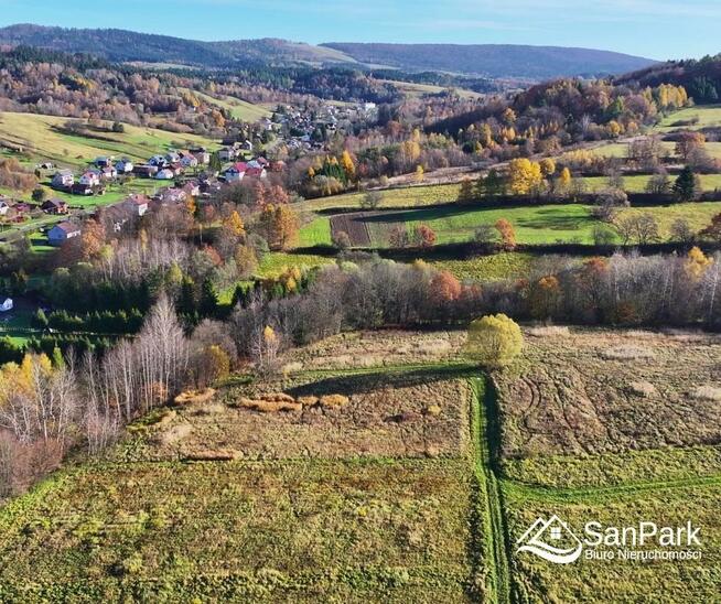 Działka rolna Lesko Bezmiechowa Dolna