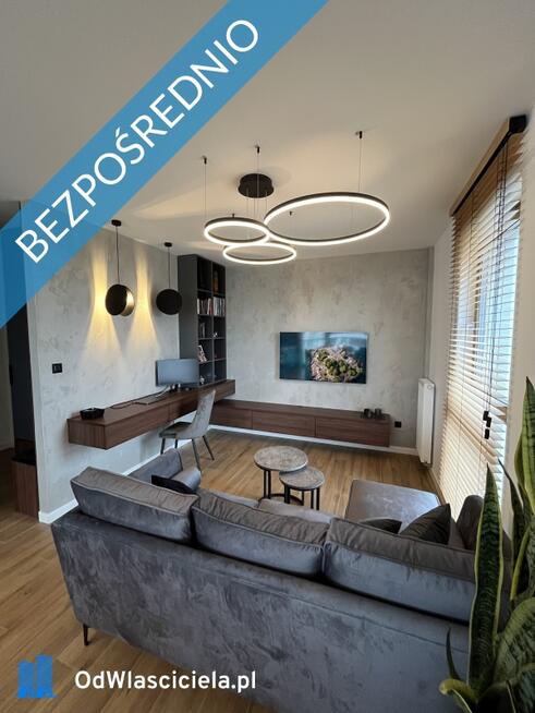 Nowe, Umeblowane, Klimatyzacja, 2 pokoje(48 m2),bez pośredników -Mokotów