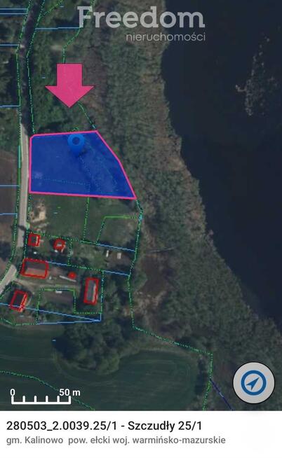 Na sprzedaż działka w Szczudłach.