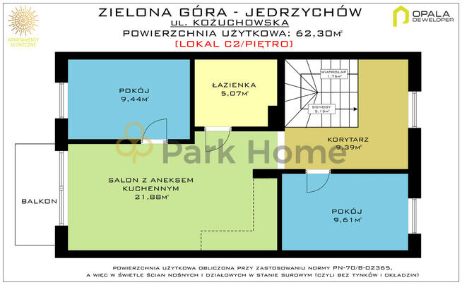 Mieszkanie Zielona Góra, Kożuchowska