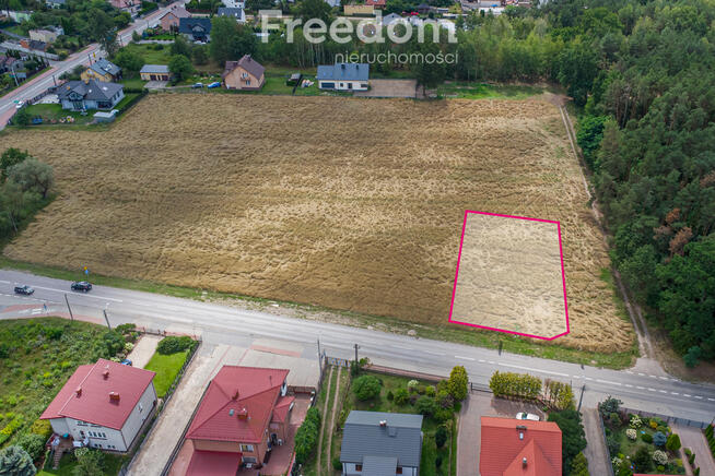 Działka 1322 m² | Media | 2 wjazdy Majdan/Wołomin