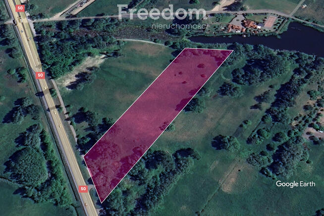 Działka rolna 1,078 ha Karczew Piotrowice DK50