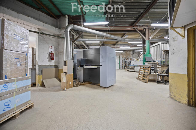 Hala produkcyjna z parkiem maszynowym – Zielonka