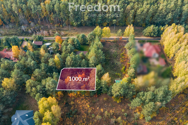 Działka budowlana Serock 1000 m² Zegrze