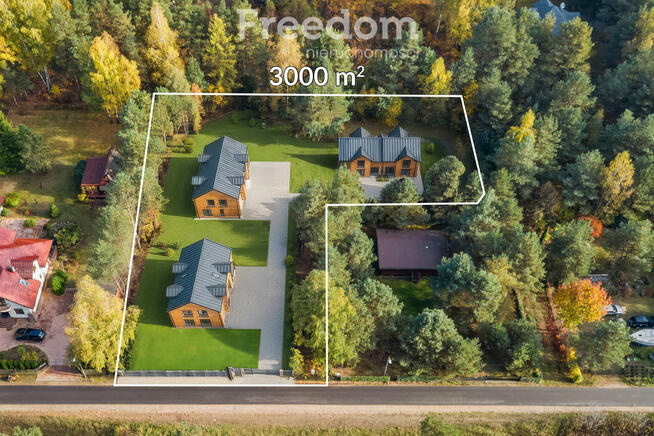 Działka budowlana Serock 1000 m² Zegrze