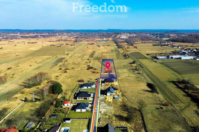 Działka pod inwestycję deweloperską, WZ na 6 domów