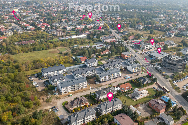 Trzypokojowe mieszkanie w Markach