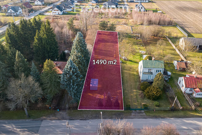 Atrakcyjna działka budowlano-usługowa 1490 m²
