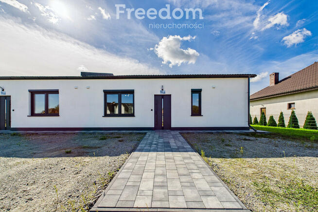 Nowy dom parterowy, bliżniak w cenie mieszkania