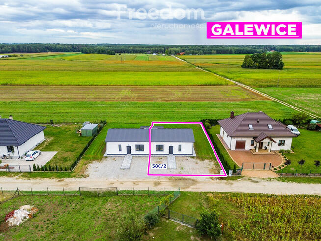 Nowy dom parterowy, bliżniak w cenie mieszkania