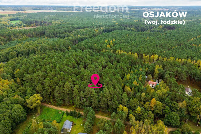 Działka budowlana w lesie 3300 m²
