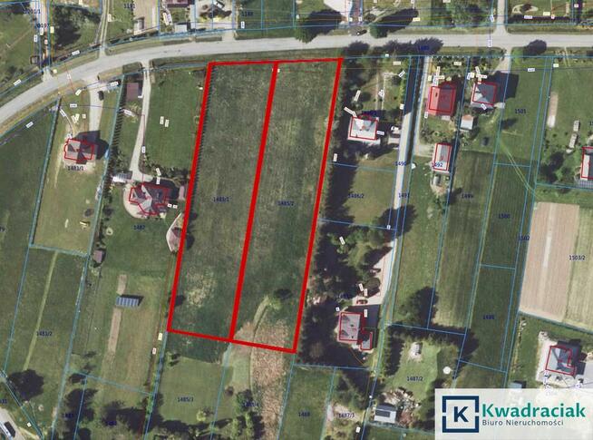 Działka budowlana Strachocina gm. Sanok,