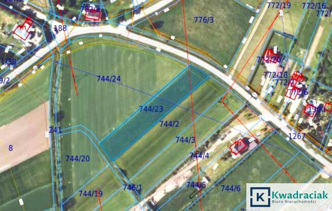 Działka budowlana Srogów Górny gm. Sanok,