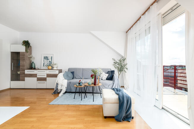 Wyjątkowe mieszkanie – słoneczne, z dużym balkonem