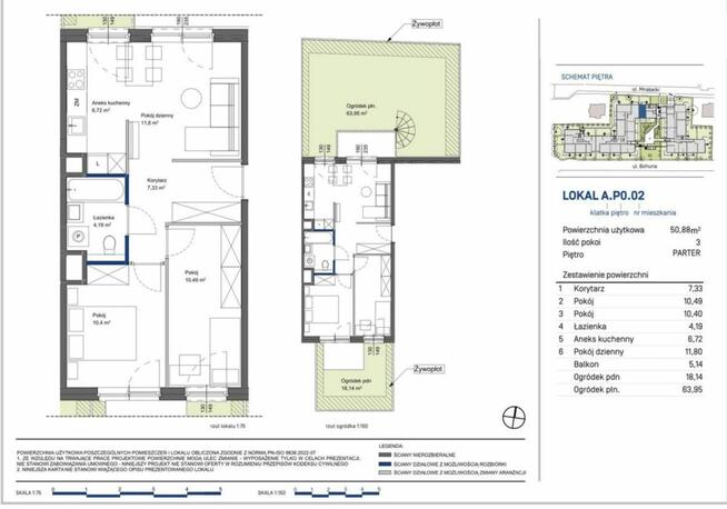 Mieszkanie Warszawa gm. Białołęka Białołęka, Brzeziny, Bohuna