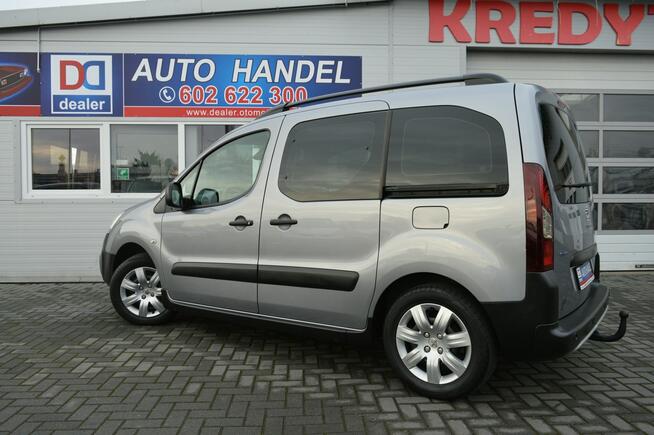 Peugeot Partner Tepee 1.2i Gaz LPG Bezwypadkowy Serwis ASO LED Kamera Navi 116tys.km