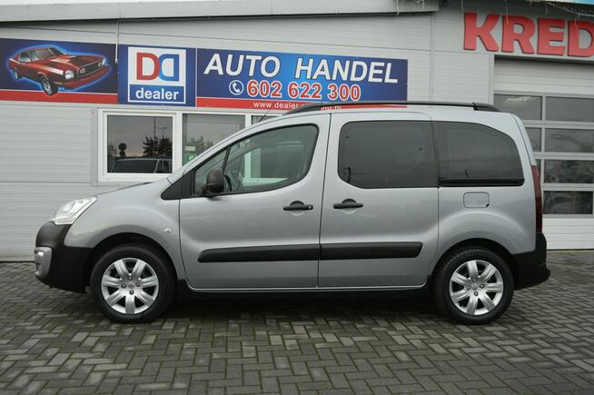 Peugeot Partner Tepee 1.2i Gaz LPG Bezwypadkowy Serwis ASO LED Kamera Navi 116tys.km