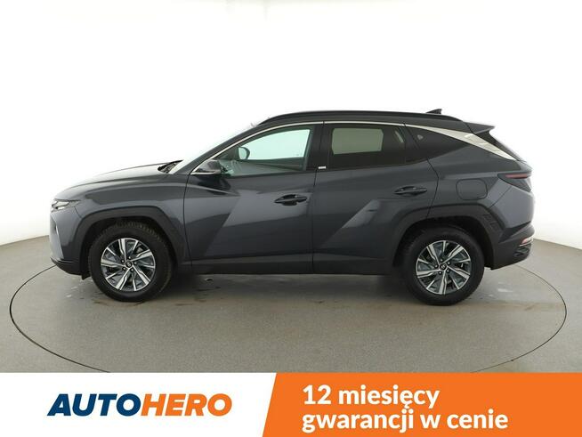 Hyundai Tucson HEV virtual cocpit navi LED klima auto grzane fotele kamera i czujniki