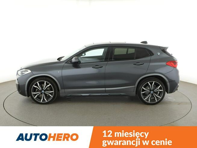 BMW X2 20d M-Sport X Panorama Navi Tempomat Grzane Sporty Skóra HUD LED PDC