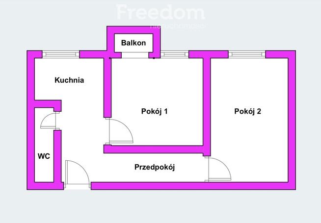 M2, ul. Wołyńska, blisko szkoły, 45m2