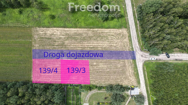 Działka budowlana z widokiem na las 35minut do Wwa