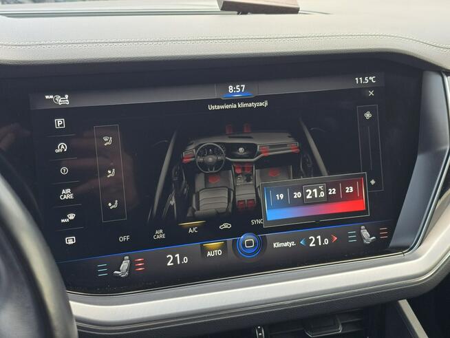 Volkswagen Touareg Pneumatyka_SkrętnaOś_MatrixLED_Wentylacja_Masaże_Kamera360_Skóra_