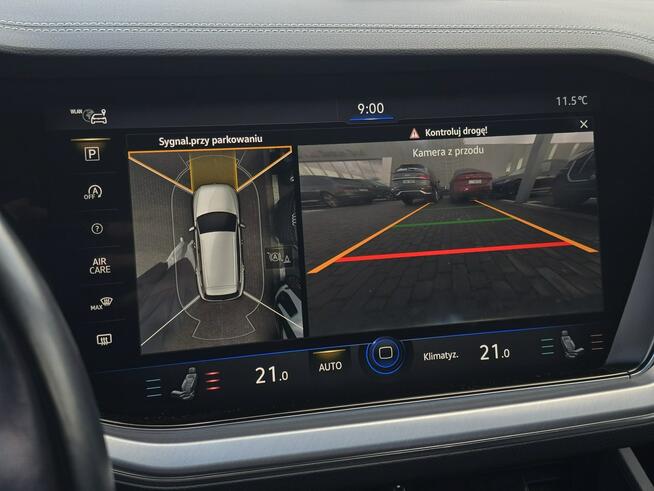 Volkswagen Touareg Pneumatyka_SkrętnaOś_MatrixLED_Wentylacja_Masaże_Kamera360_Skóra_