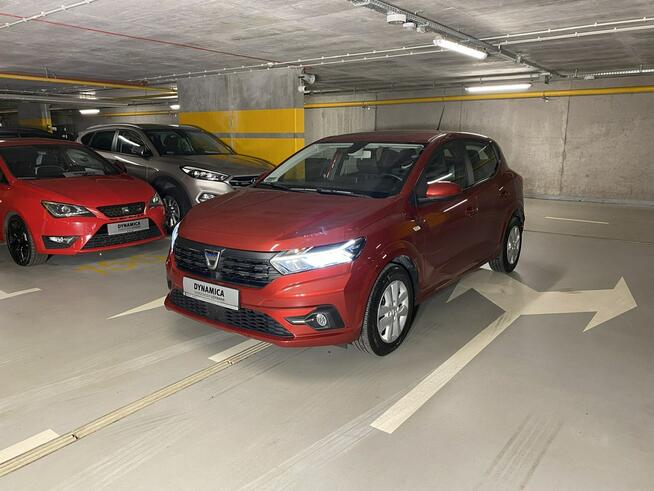 Dacia Sandero 1.0TCe 91KM M6 2021 r., salon PL, I właściciel, przeb. tylko 45tys.km