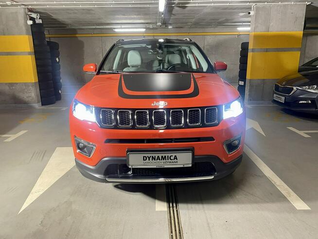 Jeep Compass Limited 1.4Turbo 140KM M6 2017/2018 r., salon PL, hak, 85tys.km przeb.