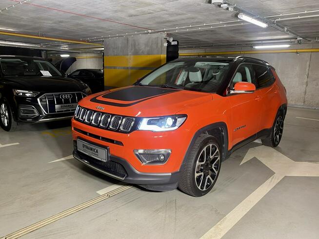 Jeep Compass Limited 1.4Turbo 140KM M6 2017/2018 r., salon PL, hak, 85tys.km przeb.