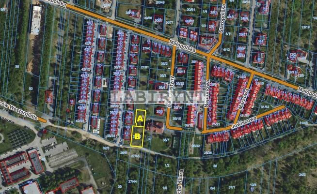 Parkitka, budowlana, 645m2, wymiary 19x34, media