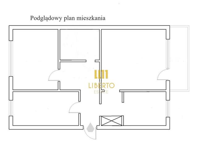Do remontu 3 pokoje przy metrze Ks. Janusza