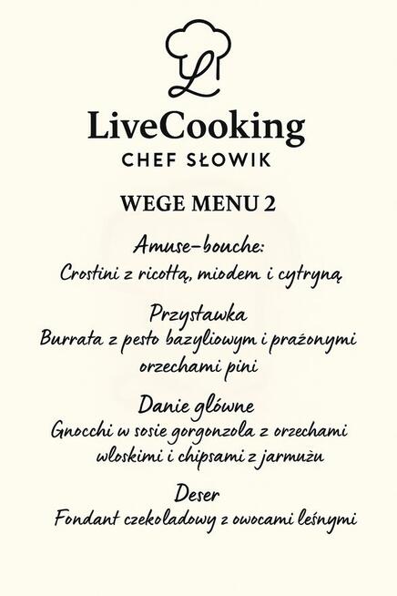 LiveCooking prywatny kucharz dla Ciebie