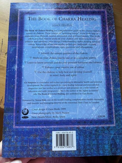 Książka uzdrawianie czakr