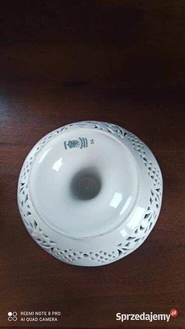 Patera na nodze, ażur, Schumann. Arzberg. Bavaria. Germany.